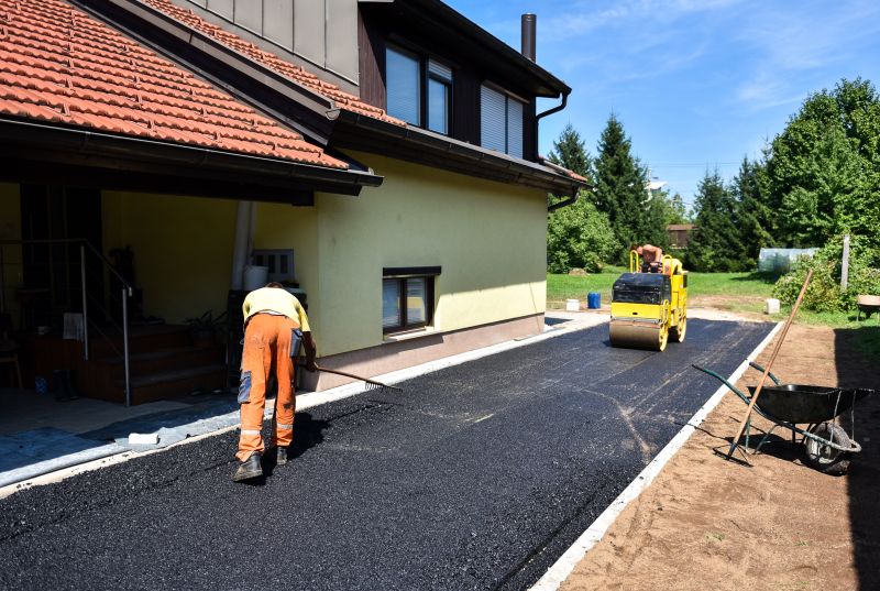 Blacktop Driveway Construction